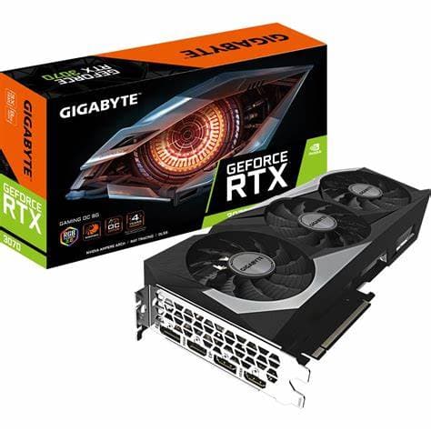 کارت گرافیک استوک گیگابایت GeForce RTX 3070 GAMING OC 8G