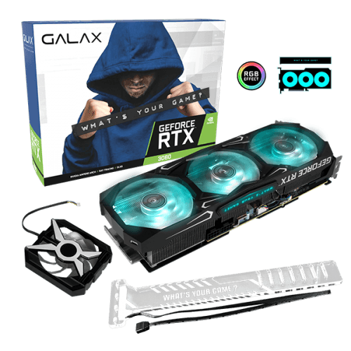 کارت گرافیک استوک گلکس مدل GALAX GeForce RTX 3080 10GB — تصویر ۴