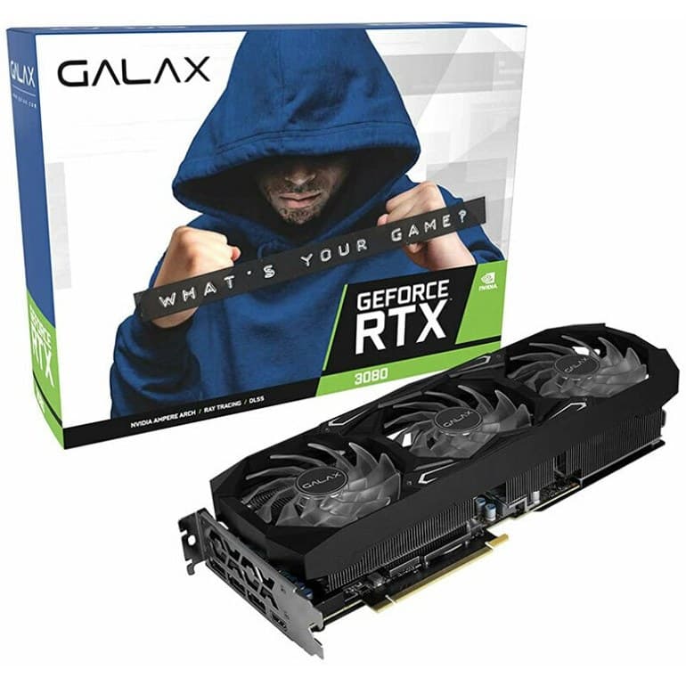 کارت گرافیک استوک گلکس مدل GALAX GeForce RTX 3080 10GB