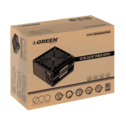 منبع تغذیه کامپیوتر گرین مدل POWER 400 ECO GREEN — تصویر ۶