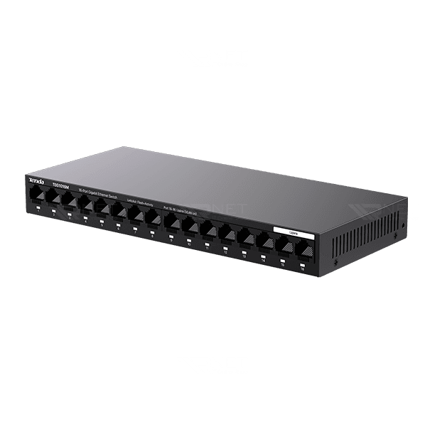 سوئیچ شبکه 16 پورت گیگابیت تندا مدل TEG1016M — تصویر ۳
