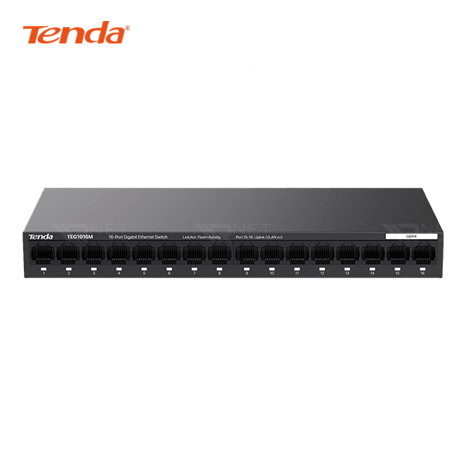 سوئیچ شبکه 16 پورت گیگابیت تندا مدل TEG1016M — تصویر ۶