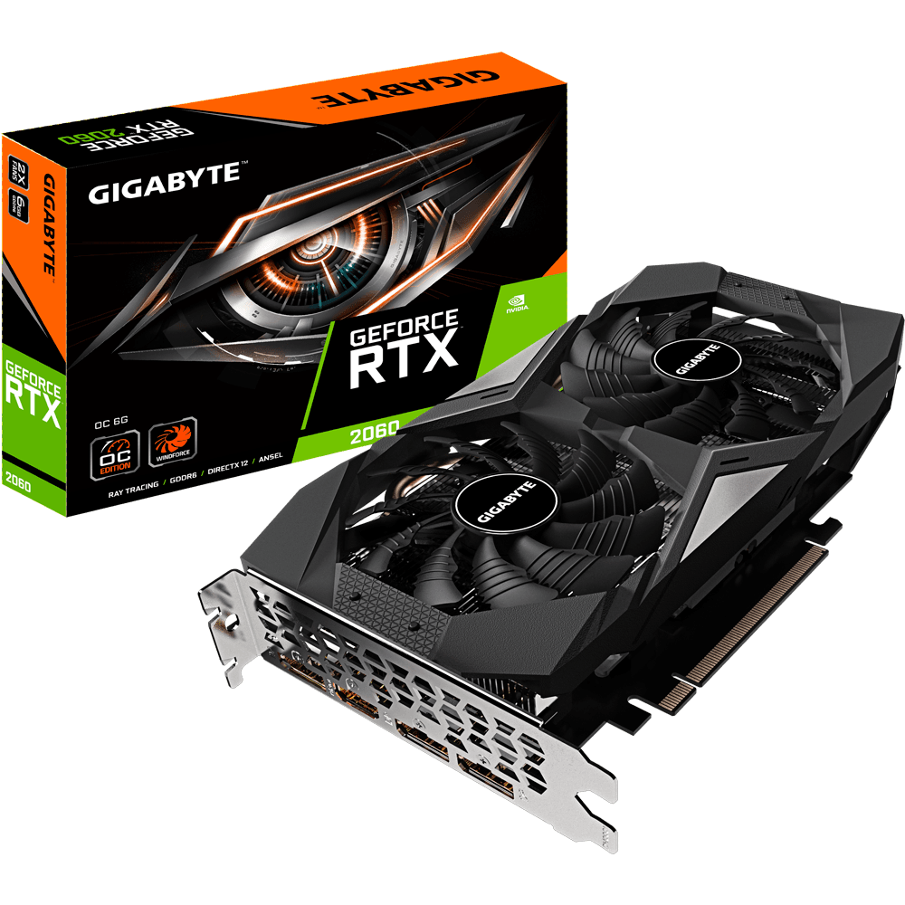 کارت گرافیک استوک Gigabyte GeForce RTX 2060