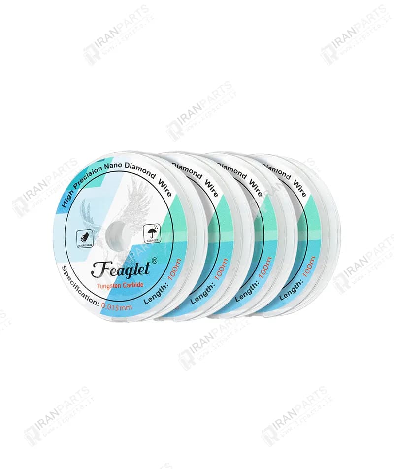 سیم جدا کننده گلس Feaglet 100 متری سایز 0.015mm — تصویر ۵