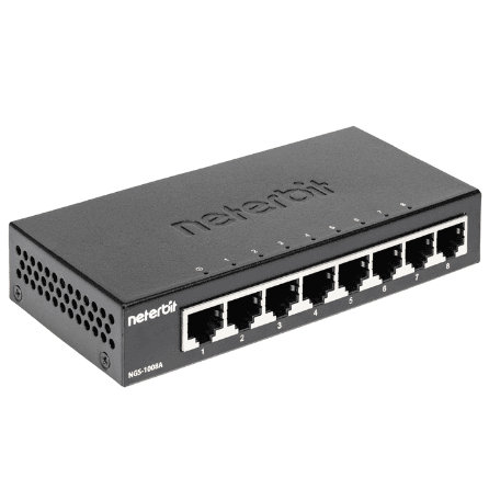 سوئیچ 8 پورت گیگابیت نتربیت Neterbit مدل NGS-1008A — تصویر ۷