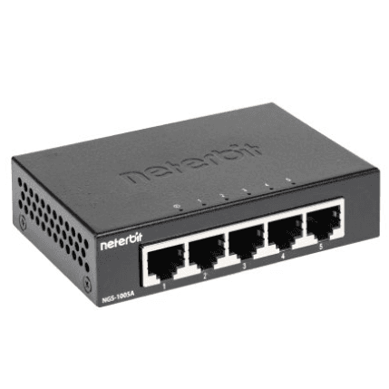 سوئیچ 5 پورت گیگابیت نتربیت Neterbit مدل NGS-1005A — تصویر ۶