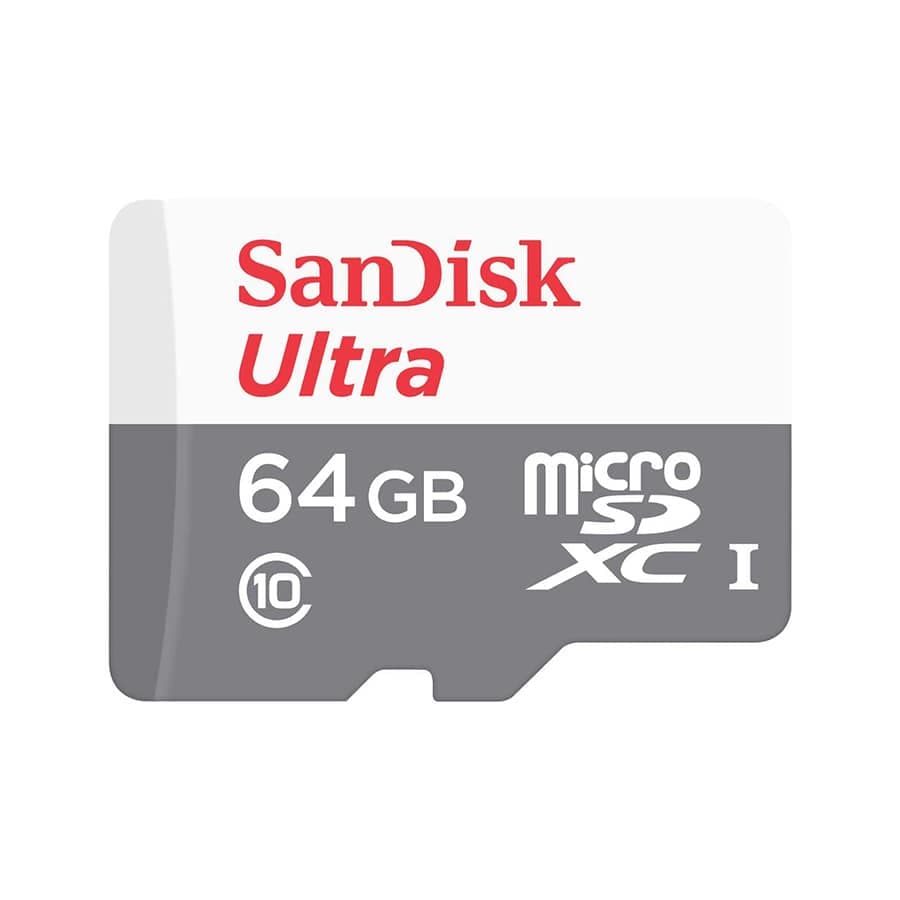 کارت حافظه 64 گیگ SanDisk MicroSD Ultra 100MB/s