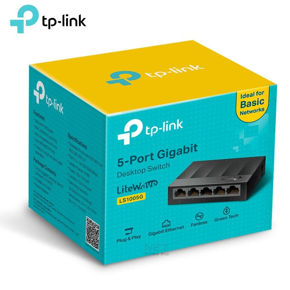 سوئیچ شبکه 5 پورت گیگابیت تی پی لینک مدل TP-Link LS1005G — تصویر ۴