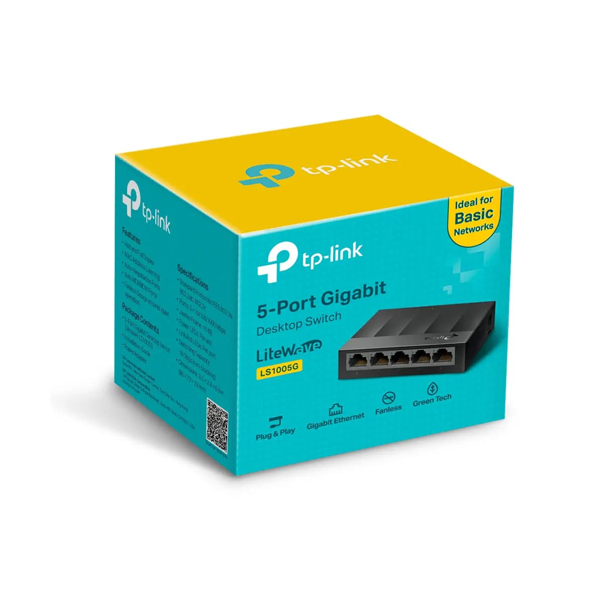 سوئیچ شبکه 5 پورت گیگابیت تی پی لینک مدل TP-Link LS1005G — تصویر ۱۱