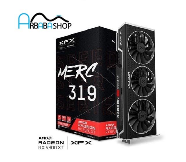 کارت گرافیک استوک XFX AMD Radeon RX 6900 XT 16GB – MERC — تصویر ۷