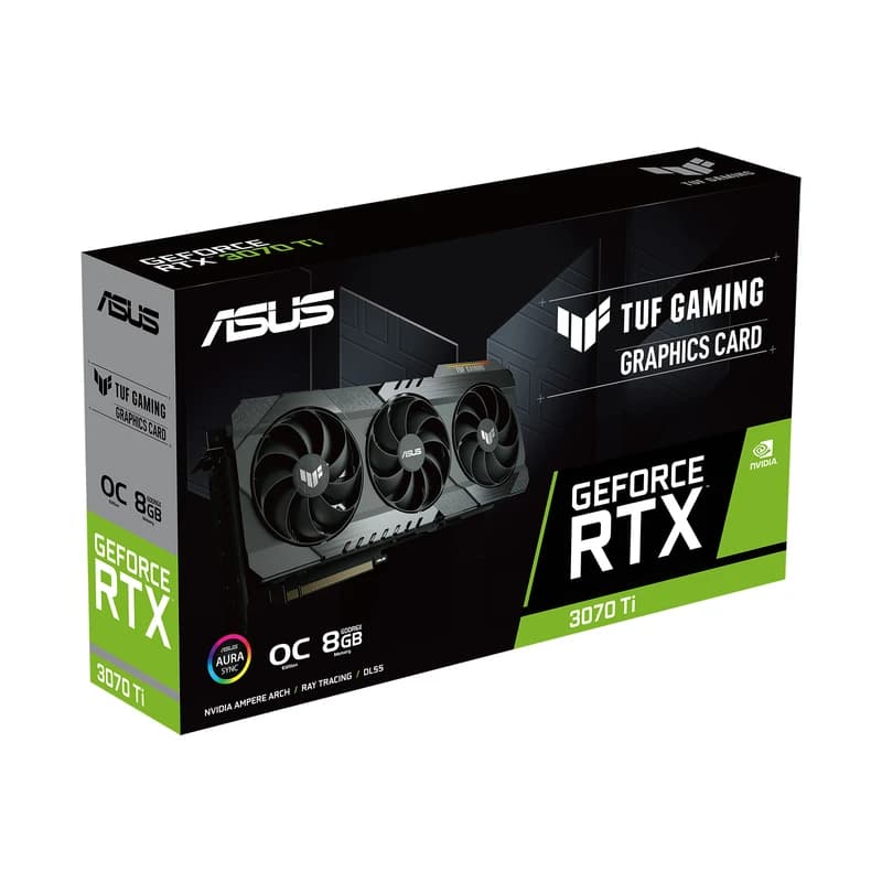 کارت گرافیک استوک ایسوس مدل TUF Gaming GeForce RTX 3070 Ti OC Edition 8G — تصویر ۴