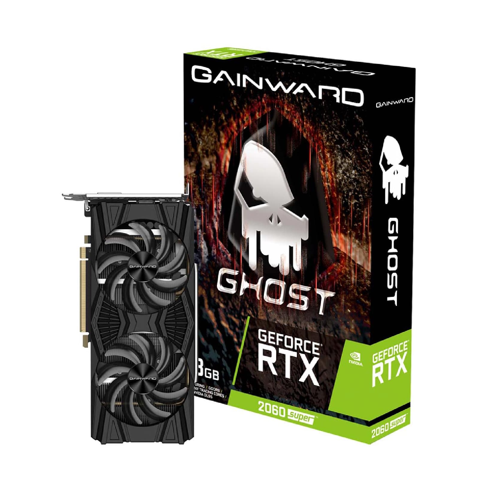 کارت گرافیک استوک Gainward RTX 2060 Super Ghost 8GB — تصویر ۲
