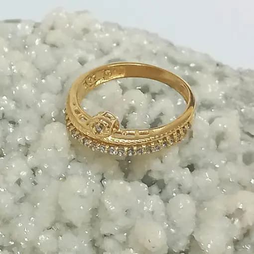 انگشتر طلا روس زنانه (کد 7820) — تصویر ۷