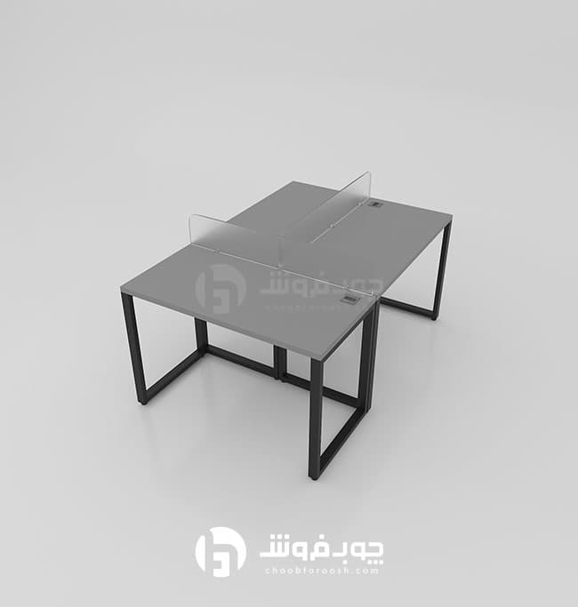 میز کار گروهی سه نفره مدل G134 — تصویر ۳