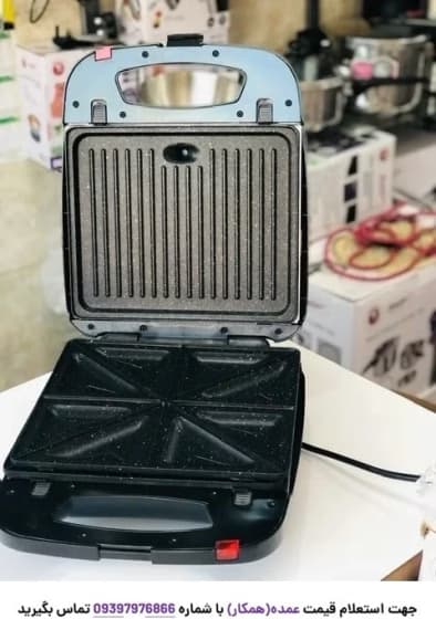 اسنک ساز یاساندویچ ساز مایر مدل MR518 — تصویر ۹