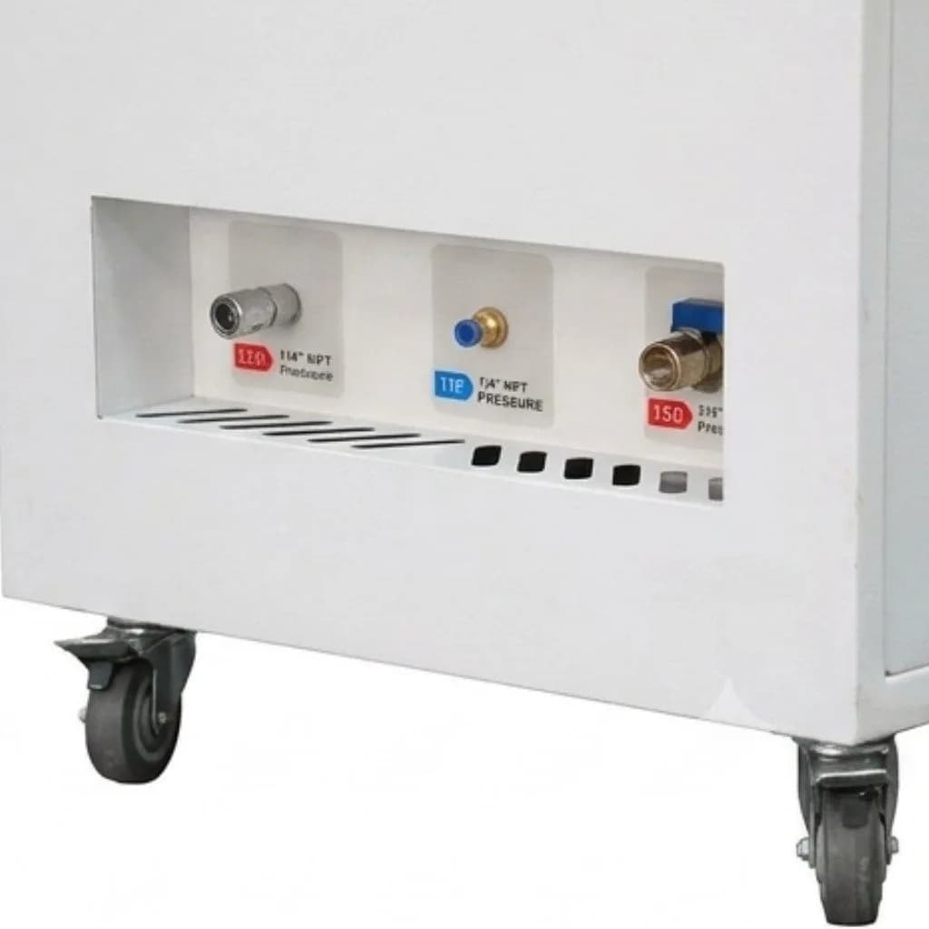 کمپرسور 100 لیتری باکس دار محک مدل SI-AC 100 — تصویر ۵