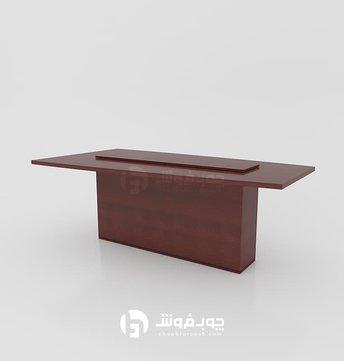 میز کنفرانس ۶ نفره تمام ام دی اف مدل C004 — تصویر ۳