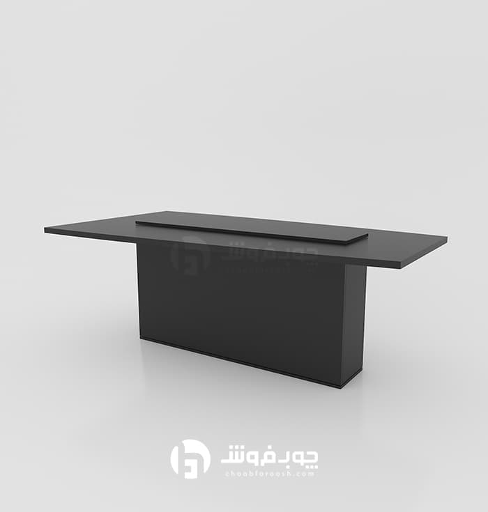 میز کنفرانس ۶ نفره تمام ام دی اف مدل C004 — تصویر ۴