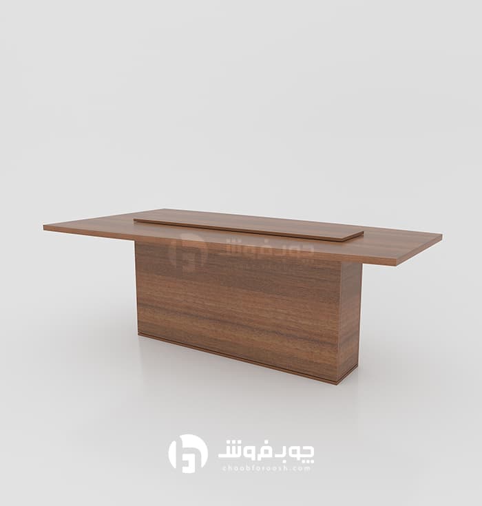 میز کنفرانس ۶ نفره تمام ام دی اف مدل C004 — تصویر ۵