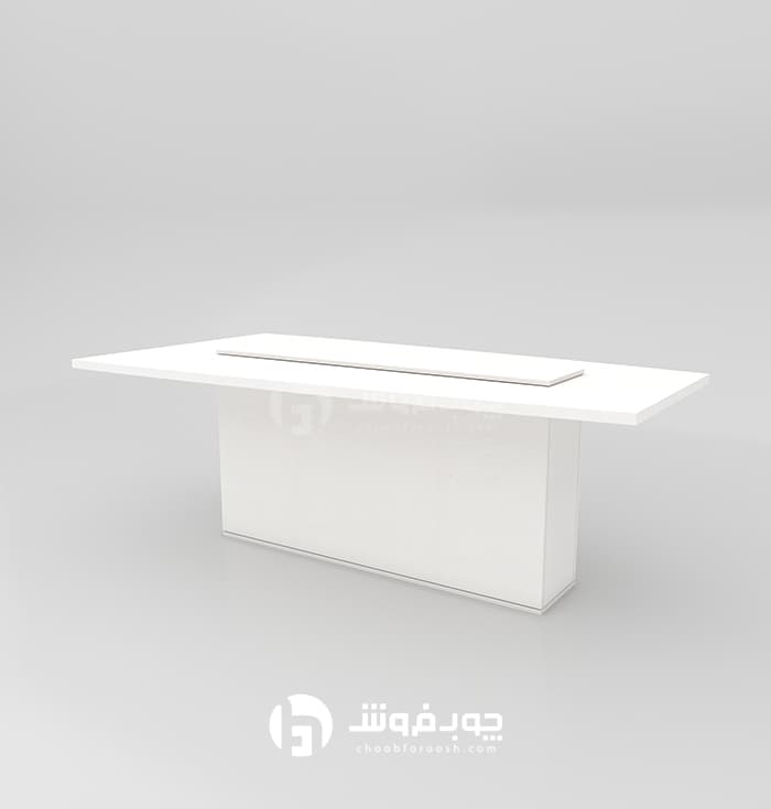 میز کنفرانس ۶ نفره تمام ام دی اف مدل C004 — تصویر ۶