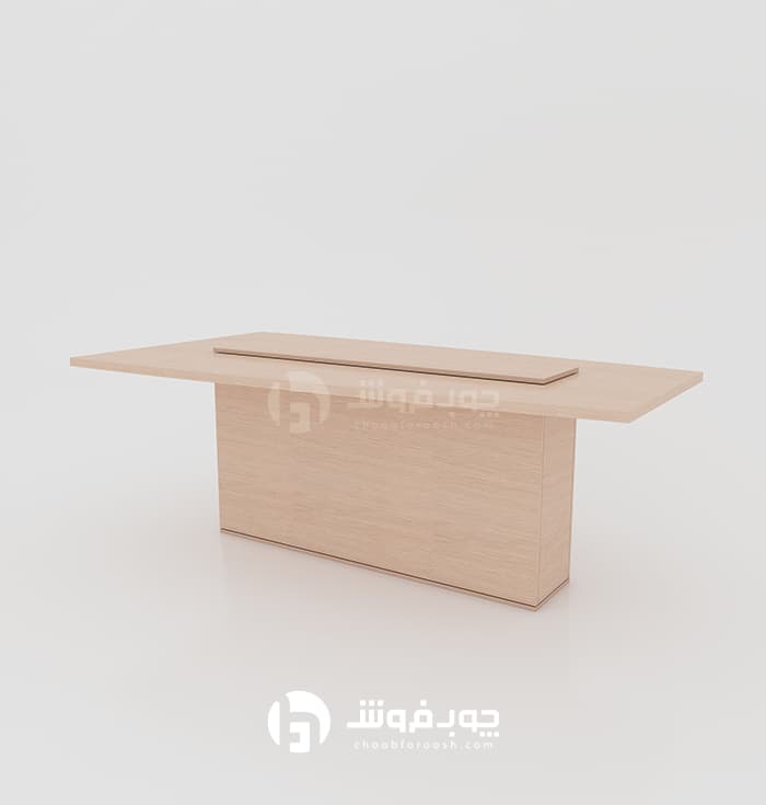 میز کنفرانس ۶ نفره تمام ام دی اف مدل C004 — تصویر ۷