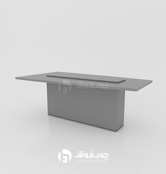 میز کنفرانس ۶ نفره تمام ام دی اف مدل C004 — تصویر ۸