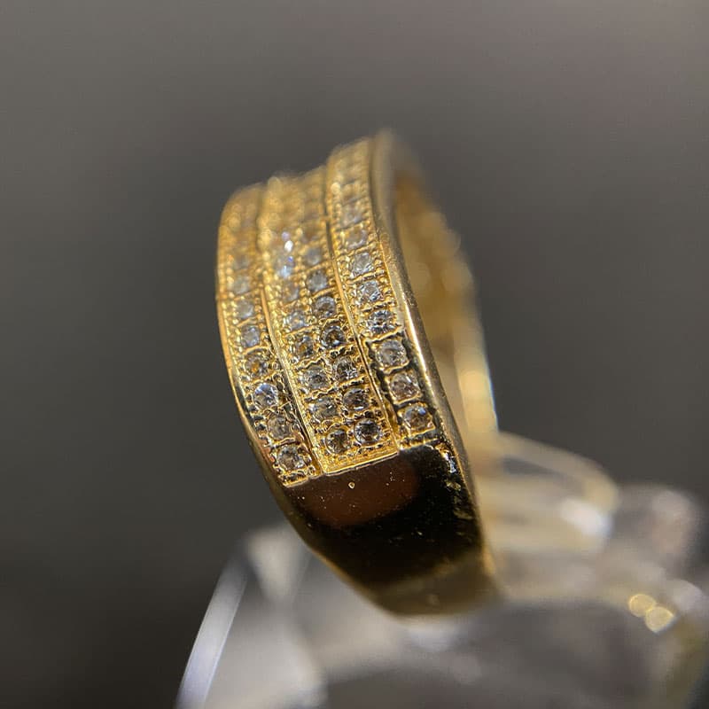 انگشتر ست طلاروس (کد 2328) — تصویر ۵