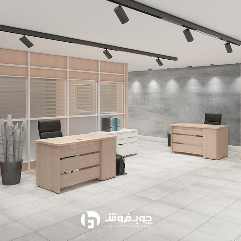 میز کارشناسی ام دی اف کشو دار مدل T103