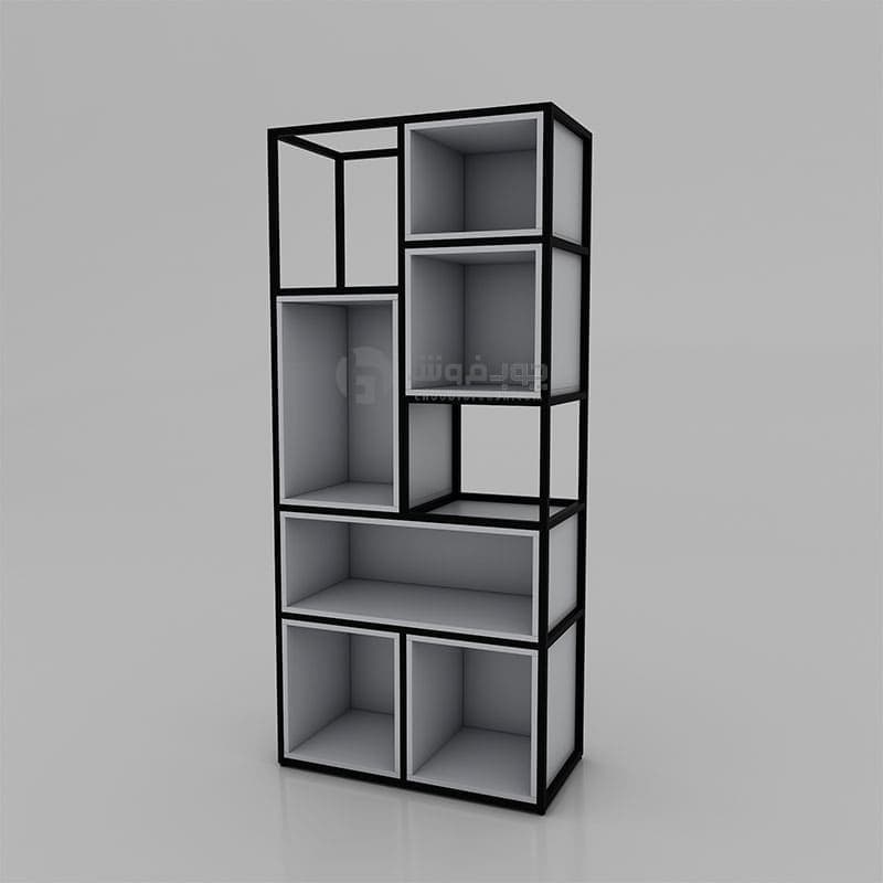 قفسه کتاب فلزی مدل L1500 — تصویر ۳