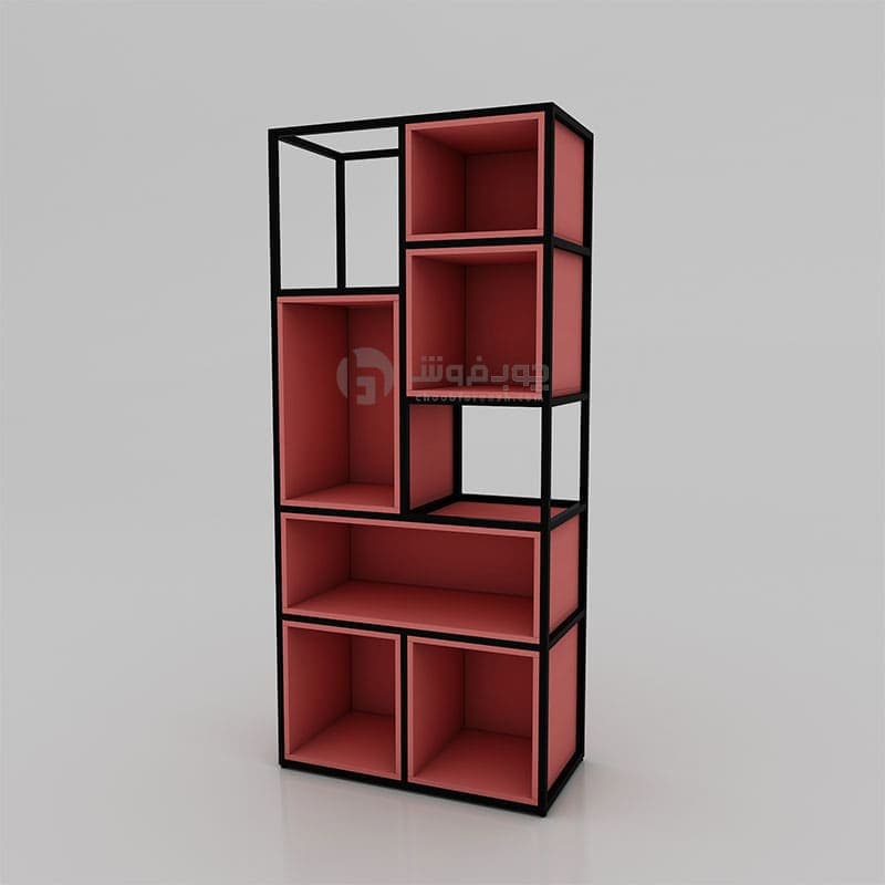 قفسه کتاب فلزی مدل L1500 — تصویر ۵