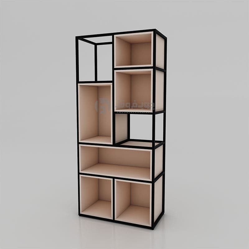 قفسه کتاب فلزی مدل L1500 — تصویر ۶
