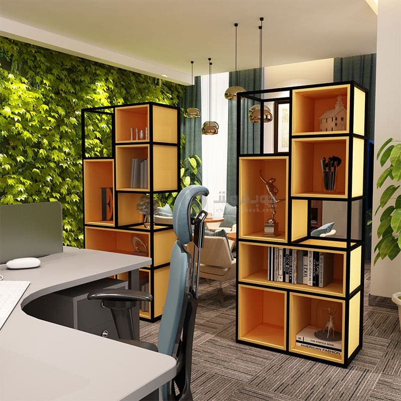 قفسه کتاب فلزی مدل L1500