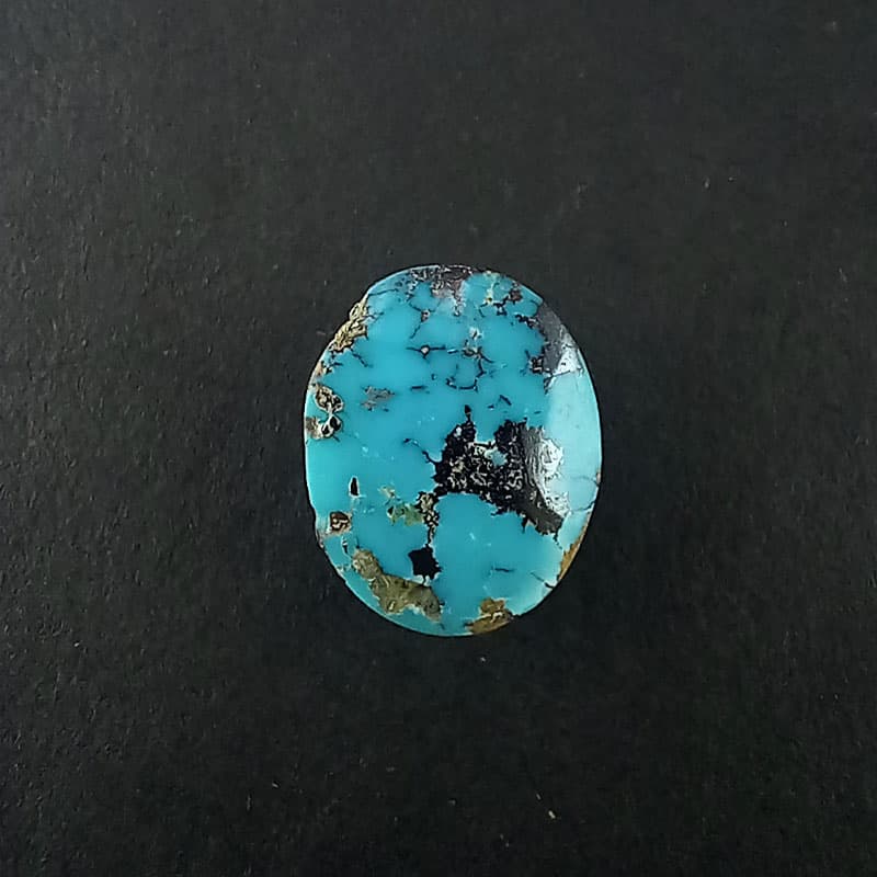 سنگ فیروزه رگه نقره (کد 6357)