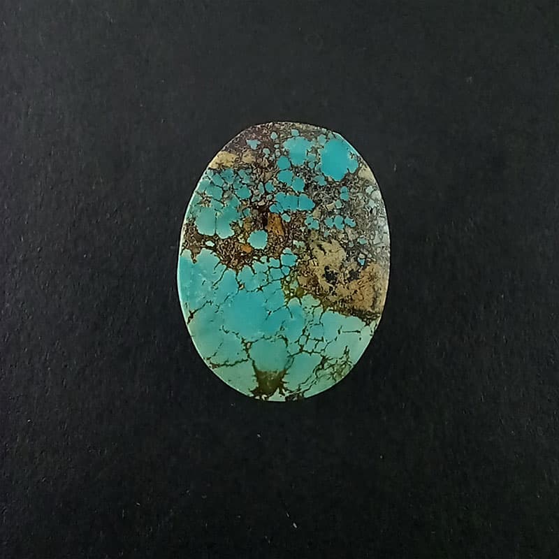 سنگ فیروزه سبز آبی (کد 6360) — تصویر ۲
