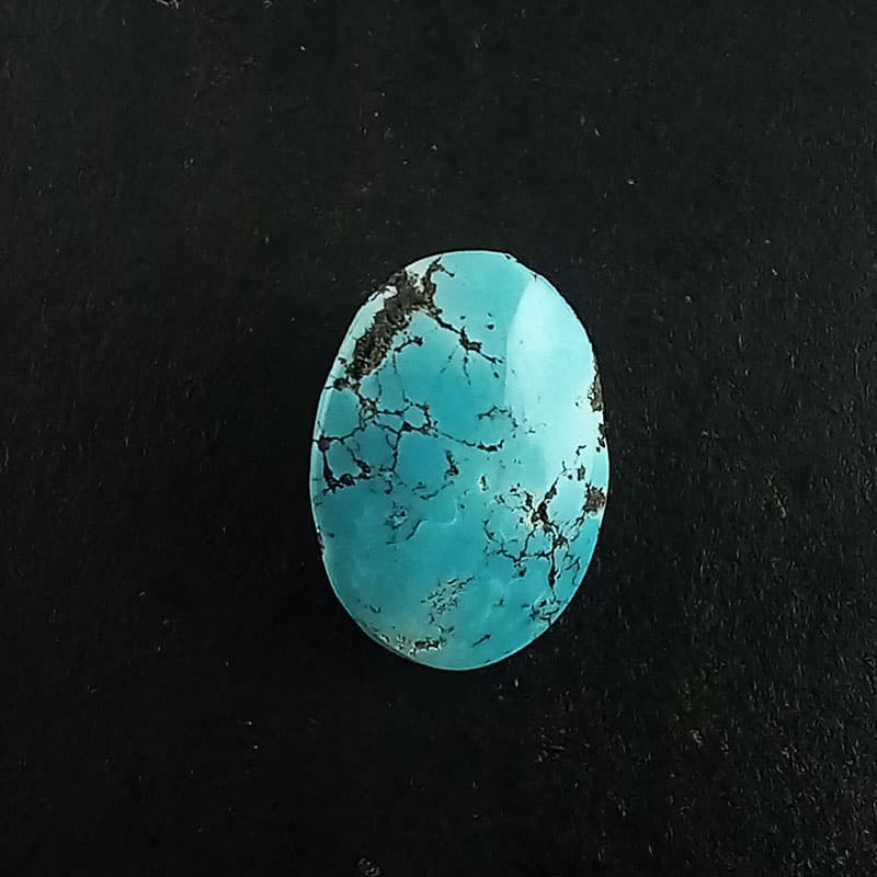 سنگ فیروزه آبی آسمانی (کد 6390) — تصویر ۲
