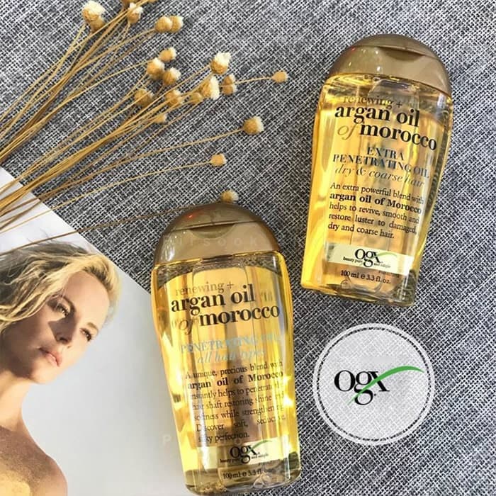روغن آرگان او جی ایکس موهای خشک (OGX) — تصویر ۳