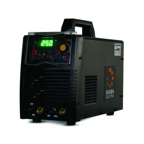 تیگ اینورتر تکفاز دیجیتال هواخنک صباالکتریک پالسی با HF مدل DC COLD TIG 250
