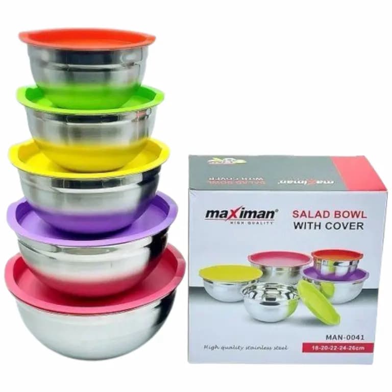 لگن استیل آشپزخانه مکسی من مدل MAN-0041 — تصویر ۳