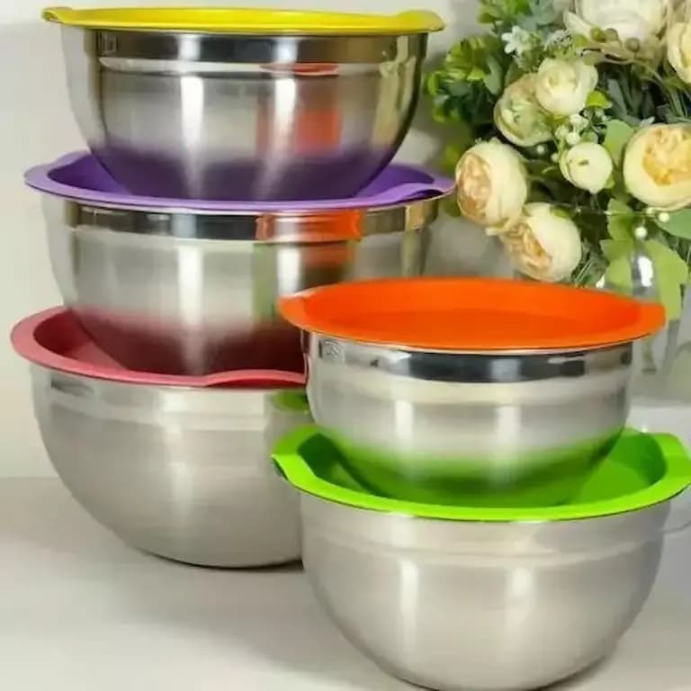 لگن استیل آشپزخانه مکسی من مدل MAN-0041 — تصویر ۷