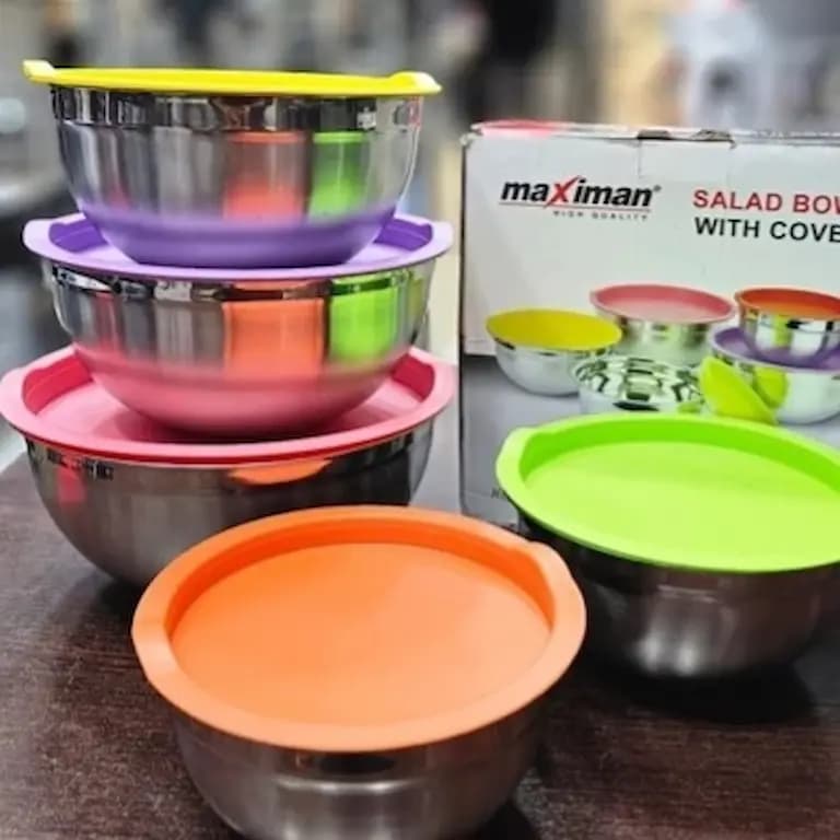 لگن استیل آشپزخانه مکسی من مدل MAN-0041 — تصویر ۹