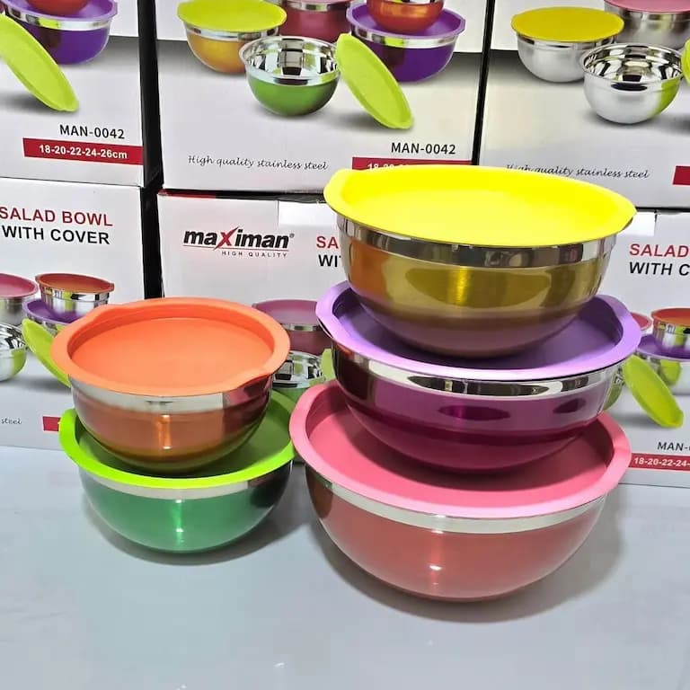 لگن رنگی آشپزخانه مکسی من مدل MAN-0042 — تصویر ۵