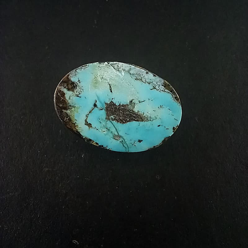سنگ فیروزه آبی روشن (کد 6437) — تصویر ۳