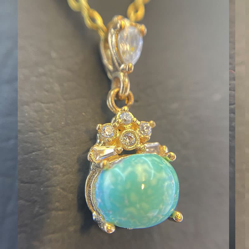 پلاک فیروزه نیشابور طلاروس (کد 0530) — تصویر ۳