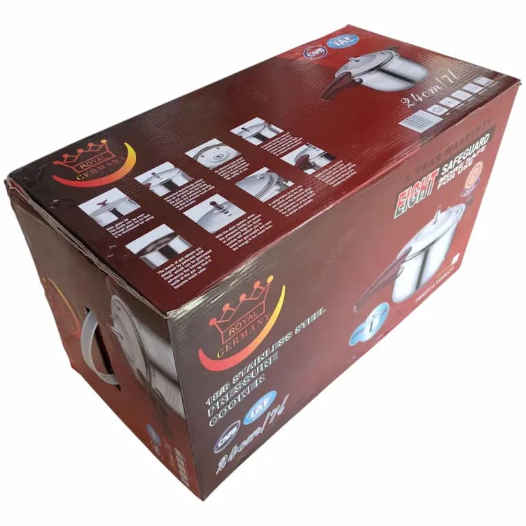 زودپز رویال 7 لیتری مدل WMD-7G سه کاره — تصویر ۷