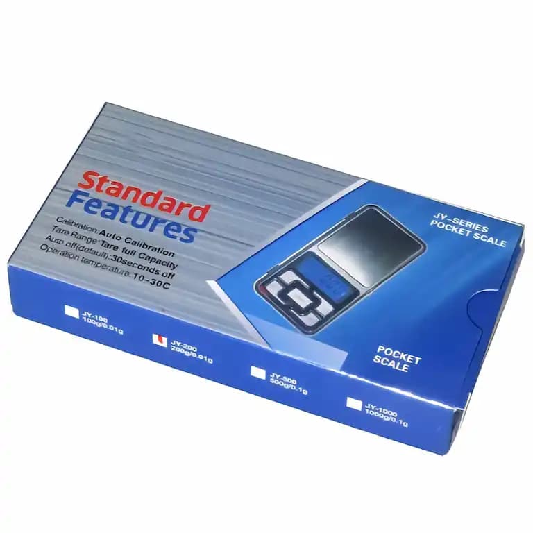 ترازو دیجیتال جیبی مدل JY-200 ظرفیت 200 گرم — تصویر ۸