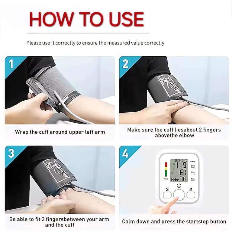 فشارسنج بازویی دیجیتال آرم استایل Arm Style — تصویر ۹