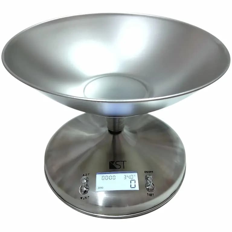 ترازو آشپزخانه کی اس تی مدل 5746 گیلاسی — تصویر ۳