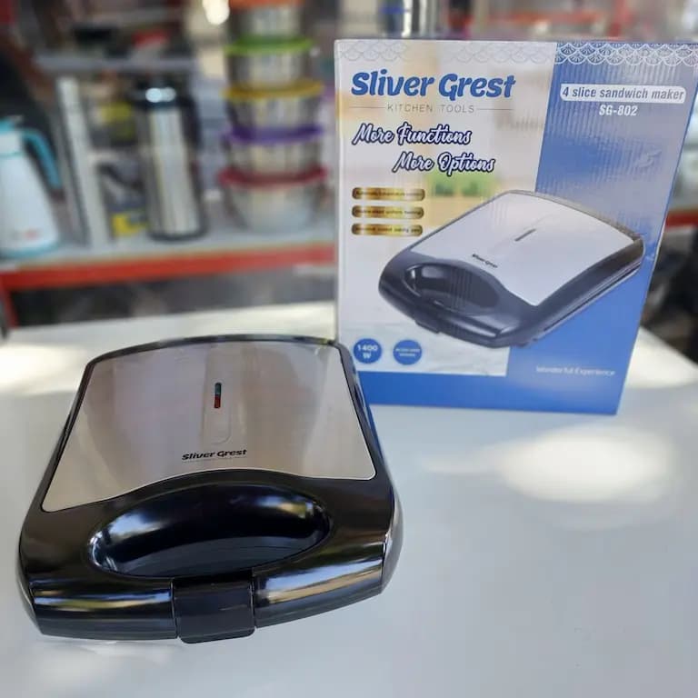ساندویچ ساز سیلور گرست مدل SG-802 چهار خانه — تصویر ۹