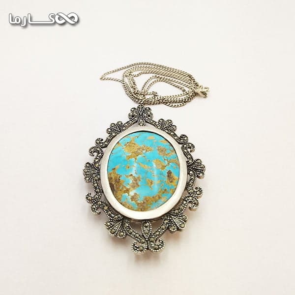 پلاک فیروزه لاکچری