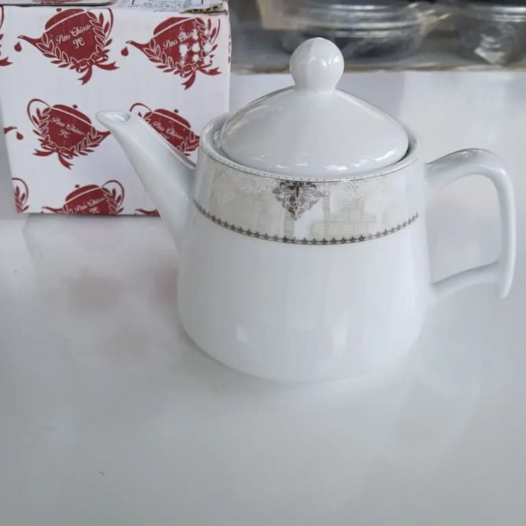 قوری چینی پارس مدل T3 حاشیه دار — تصویر ۱۲
